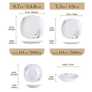 Annie 24 Piece Dinnerware Set