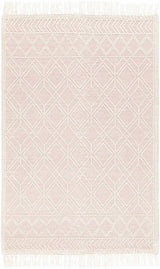 Ramsbury Soft Pink Wool Rug