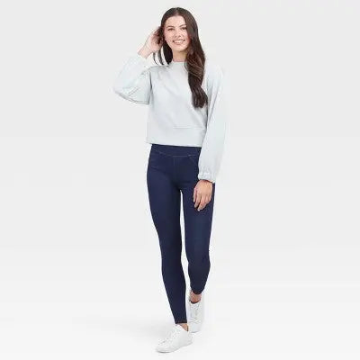 ASSETS by SPANX Womens Plus Regular Classic Fit Ankle Skinny Jeans Lightweight