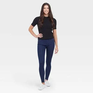 ASSETS by SPANX Womens Plus Regular Classic Fit Ankle Skinny Jeans Lightweight