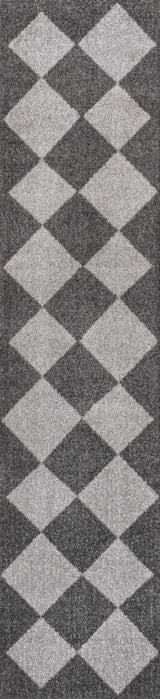 Draper Classic Geometric Diamond Pattern Runner Rug