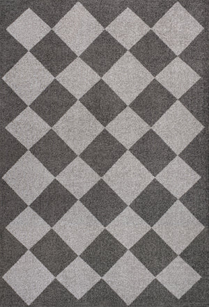 Draper Classic Geometric Diamond Pattern Area Rug