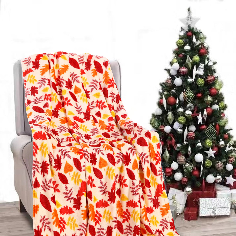 Happy Halloween Microplush Throw Blanket (50 X 60 Inch) - Pumpkins