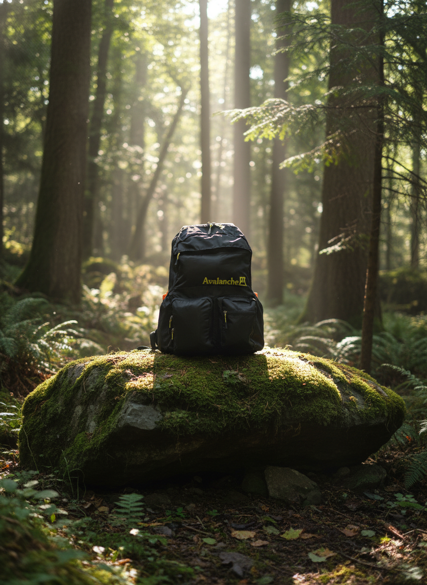 Avalanche Davis Backpack – Outdoor Travel Backpack with Padded Mesh Back & Multi-Pocket Storage