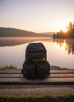 Avalanche Davis Backpack – Outdoor Travel Backpack with Padded Mesh Back & Multi-Pocket Storage
