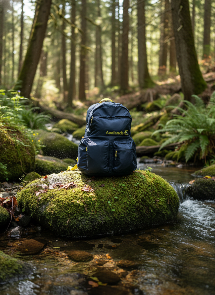 Avalanche Davis Backpack – Outdoor Travel Backpack with Padded Mesh Back & Multi-Pocket Storage
