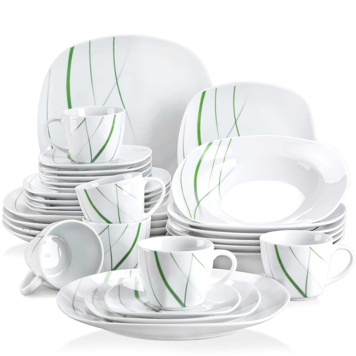 Aviva 30 Piece Dinnerware Set