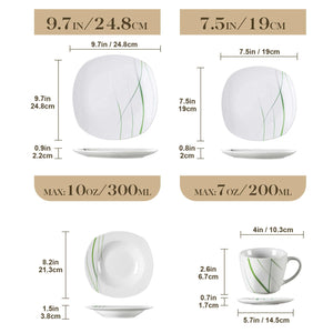 Aviva 30 Piece Dinnerware Set