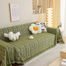 Leaf Universal Furniture Protector Chenille Couch Cover, Large Couch Cover Blanket for Couch Sofa