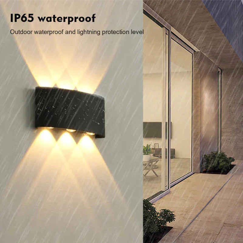 Waterproof LED Wall Light – 8W 12W Aluminum IP65 Lamp for Outdoor & Indoor Use