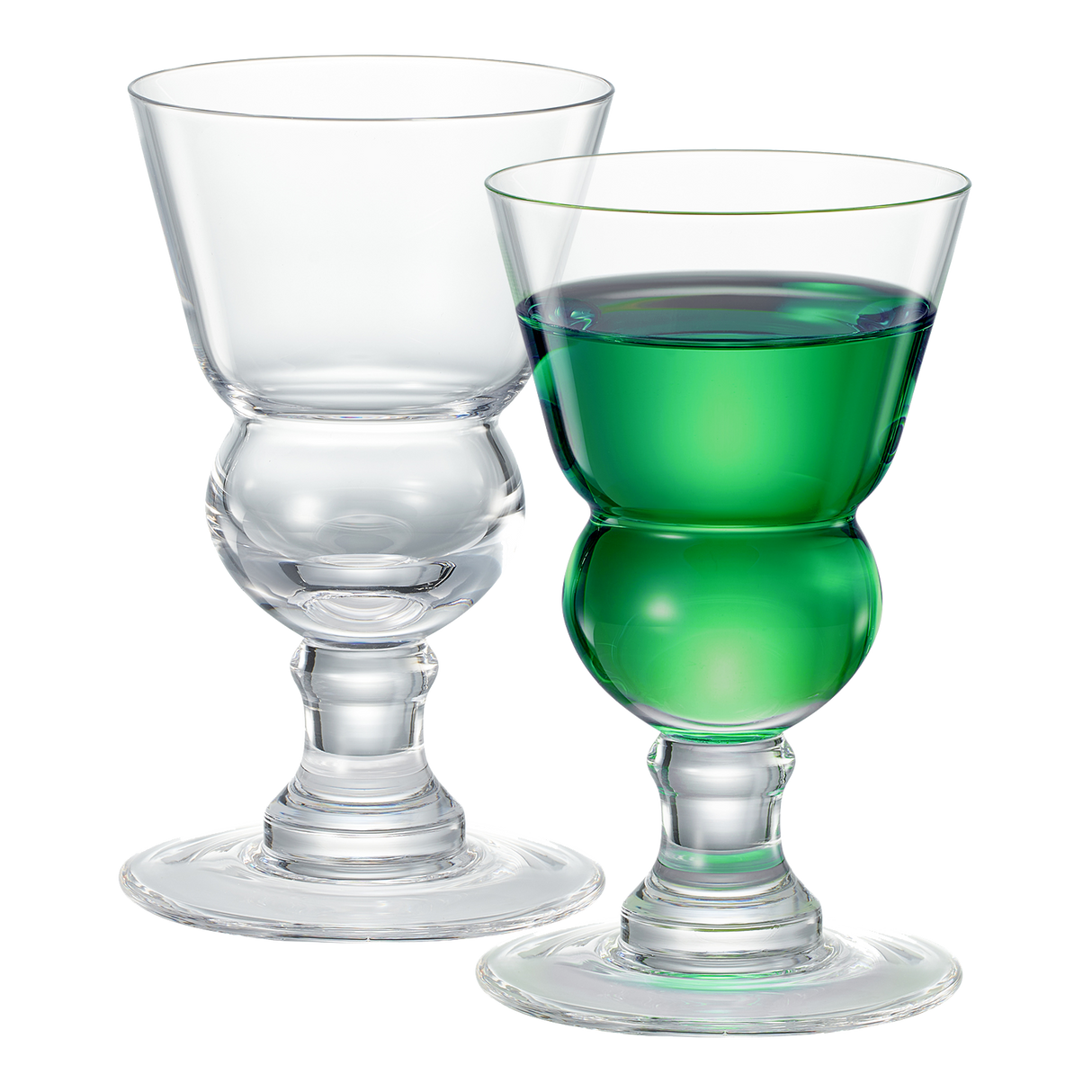 Specialty Absinthe Cocktail Glassware with Spoon, Set of 2