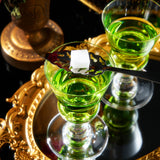 Specialty Absinthe Cocktail Glassware with Spoon, Set of 2