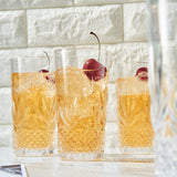 Onix Acrylic Crystal Highball Glassware, Set of 4