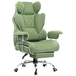 Big and Tall Gaming Chair Pocket Spring Lumbar Support Ergonomic Office Chair