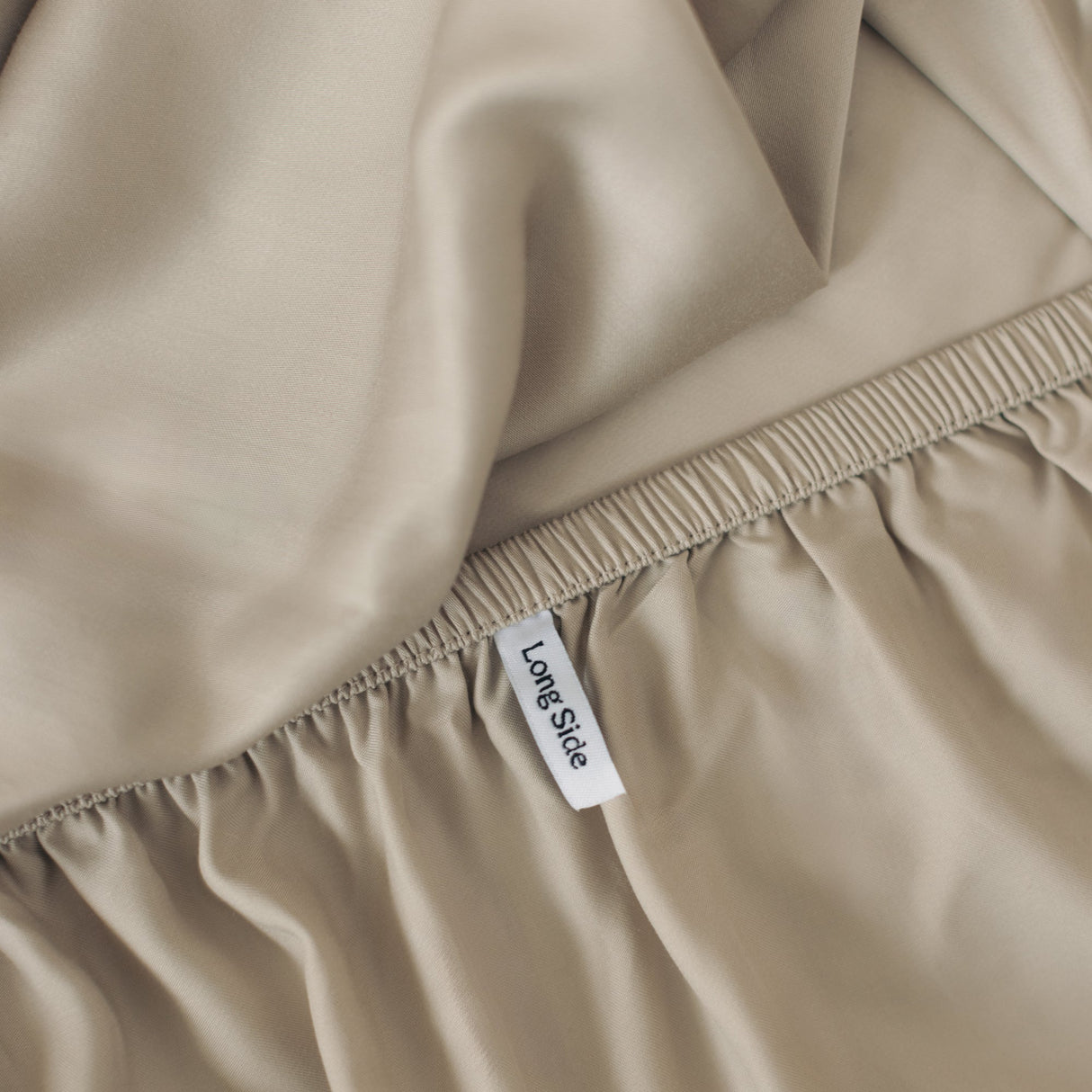 Organic Bamboo Sateen Fitted Sheet