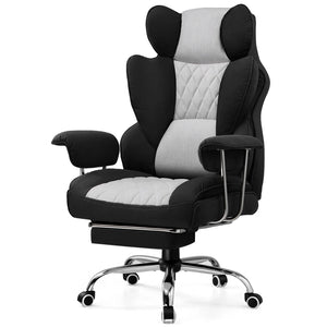 Big and Tall Gaming Chair Pocket Spring Lumbar Support Ergonomic Office Chair