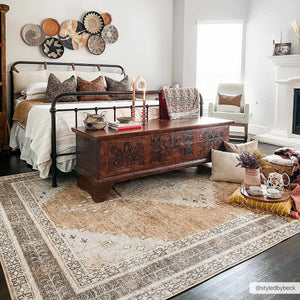 Albas Washable Area Rug