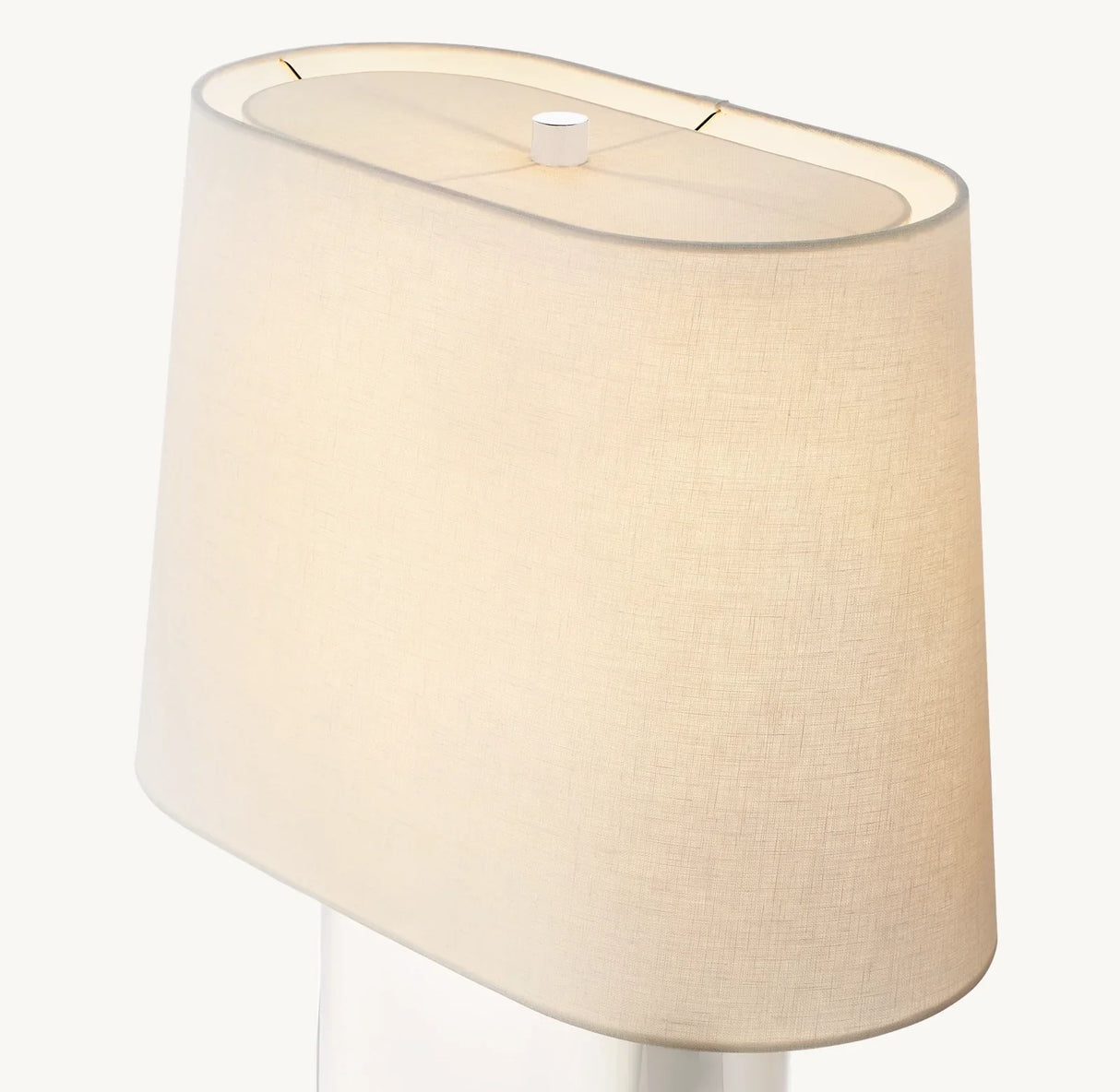 Modern Table Lamp with Linen Shade 24" 32" E26 LED Desk Light