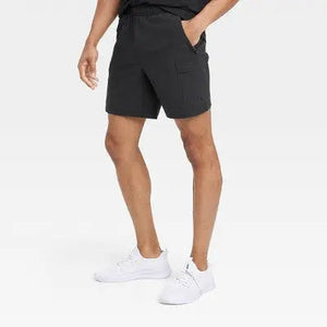 All In Motion Men's Cargo Shorts 7" Inseam Quick Dry UPF 50+