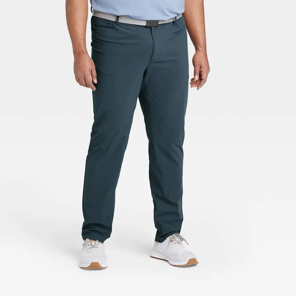 All In Motion Men's Golf Pants Straight Casual Fit UPF 50+