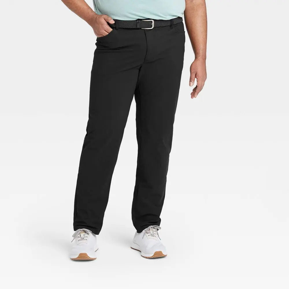 All In Motion Men's Golf Pants Straight Casual Fit UPF 50+