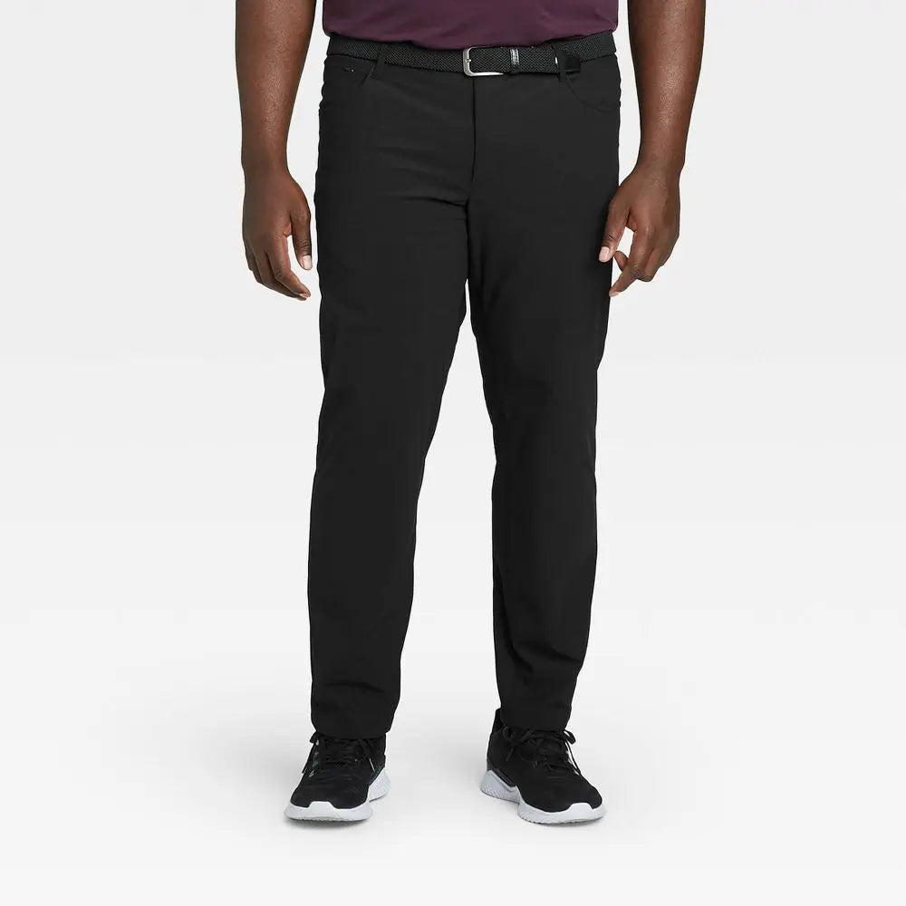 All In Motion Men's Golf Pants Straight Casual Fit UPF 50+