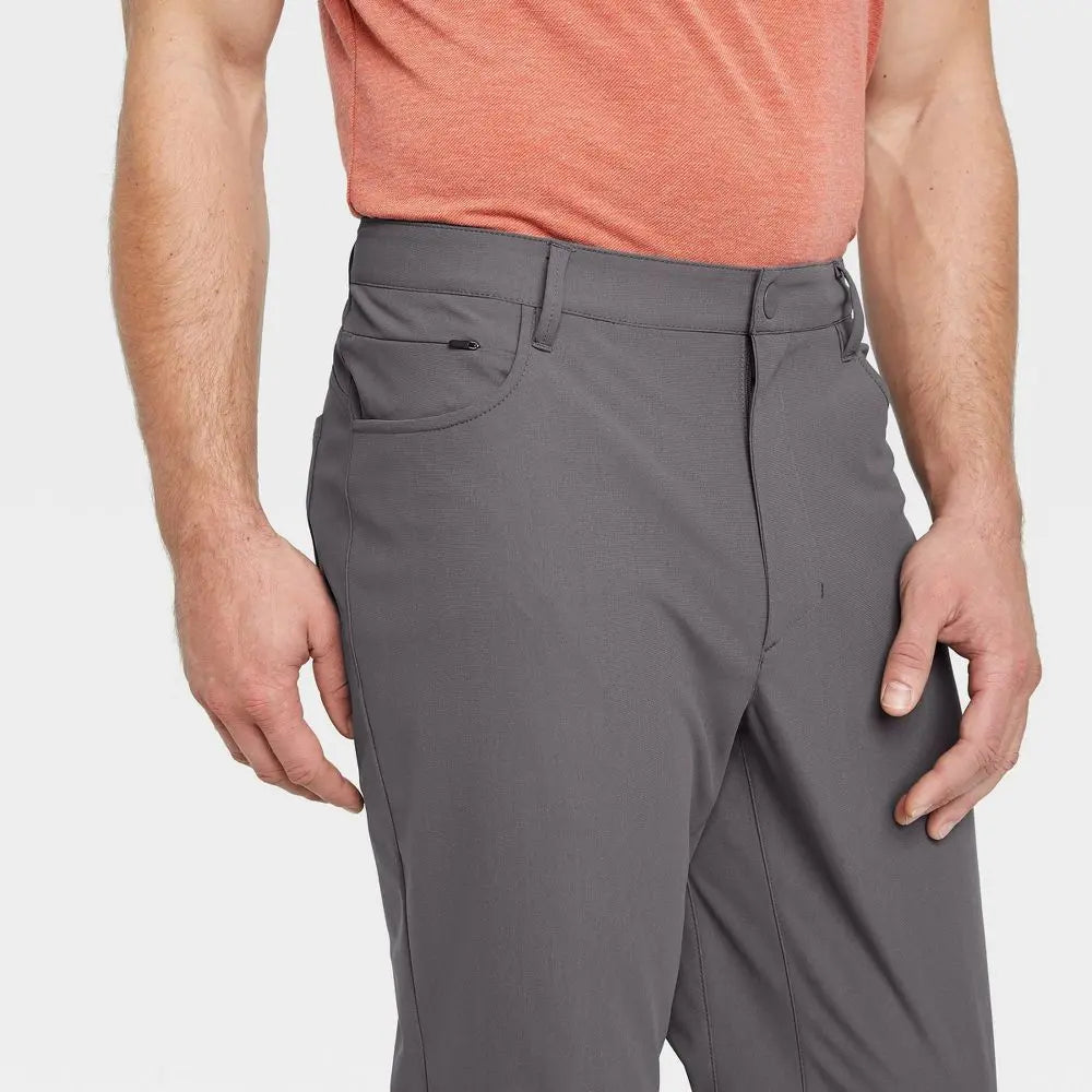 All In Motion Men's Golf Pants Straight Casual Fit UPF 50+