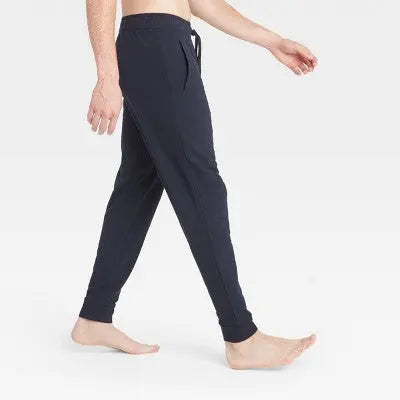 All In Motion Men's Soft Gym Pants Lightweight Sweatpants Yoga Pilates Fitness
