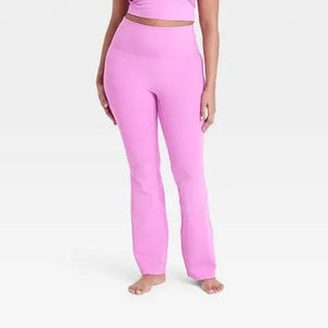 All In Motion Women's Plus Flare Pants UPF 50+ Quick Dry Yoga Pants Pilates