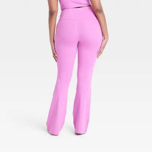 All In Motion Women's Plus Flare Pants UPF 50+ Quick Dry Yoga Pants Pilates