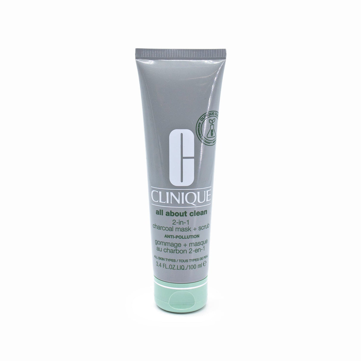 Clinique-2-in-1-Charcoal-Face-Mask-+-Scrub-3.4oz-Skin-Care