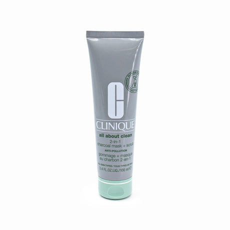Clinique-2-in-1-Charcoal-Face-Mask-+-Scrub-3.4oz-Skin-Care