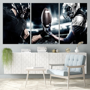 American Football Wall Art Canvas Print