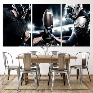 American Football Wall Art Canvas Print