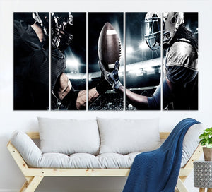 American Football Wall Art Canvas Print