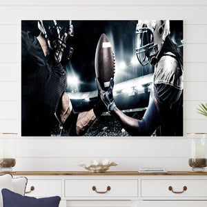 American Football Wall Art Canvas Print