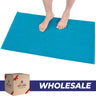 American Soft Linen 100% Cotton Bath Mat Rugs, 20x34 inches with Silicone Backing, Soft Absorbent Grip-Enhanced Bath Mats for Bathroom - 35 Set Case Pack