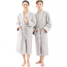 American Soft Linen 100% Cotton Waffle Robes for Women and Men, Unisex Waffle Kimono Lounging Bathrobe, 1 Piece Waffle Robe for Couples After Shower
