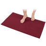 American Soft Linen 100% Cotton Bath Mat Rugs, 20x34 inches with Silicone Backing, Soft Absorbent Grip-Enhanced Bath Mats for Bathroom