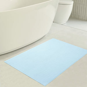 American Soft Linen 100% Cotton Bath Mat Rugs, 20x34 inches with Silicone Backing, Soft Absorbent Grip-Enhanced Bath Mats for Bathroom - 35 Set Case Pack