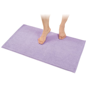 American Soft Linen 100% Cotton Bath Mat Rugs, 20x34 inches with Silicone Backing, Soft Absorbent Grip-Enhanced Bath Mats for Bathroom - 35 Set Case Pack