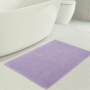 American Soft Linen 100% Cotton Bath Mat Rugs, 20x34 inches with Silicone Backing, Soft Absorbent Grip-Enhanced Bath Mats for Bathroom - 35 Set Case Pack