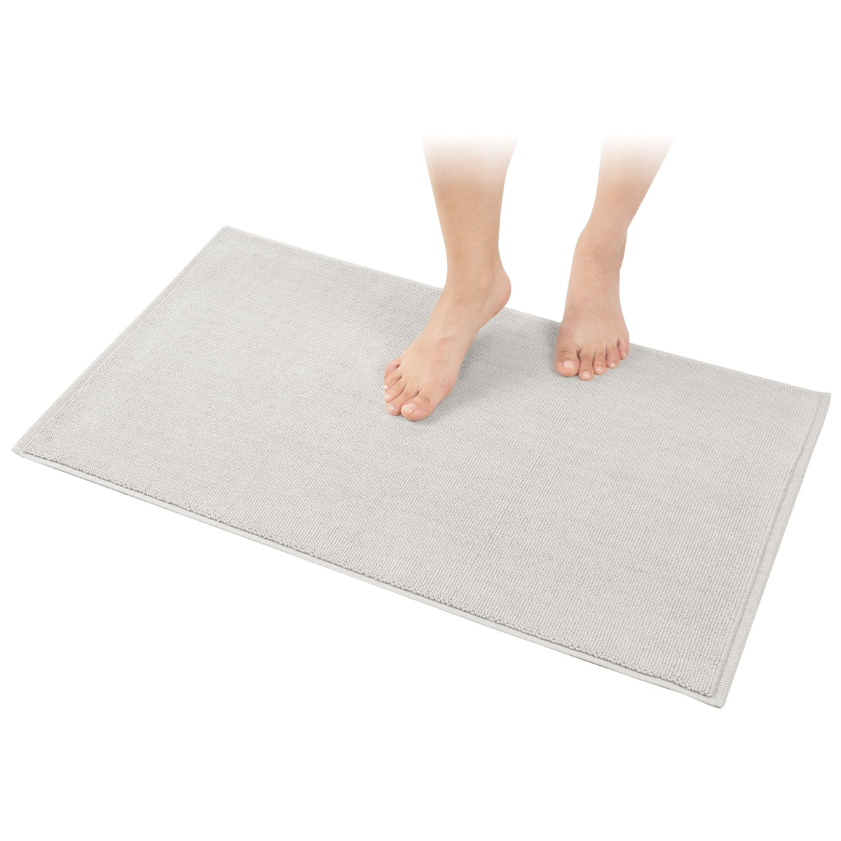 American Soft Linen 100% Cotton Bath Mat Rugs, 20x34 inches with Silicone Backing, Soft Absorbent Grip-Enhanced Bath Mats for Bathroom - 35 Set Case Pack