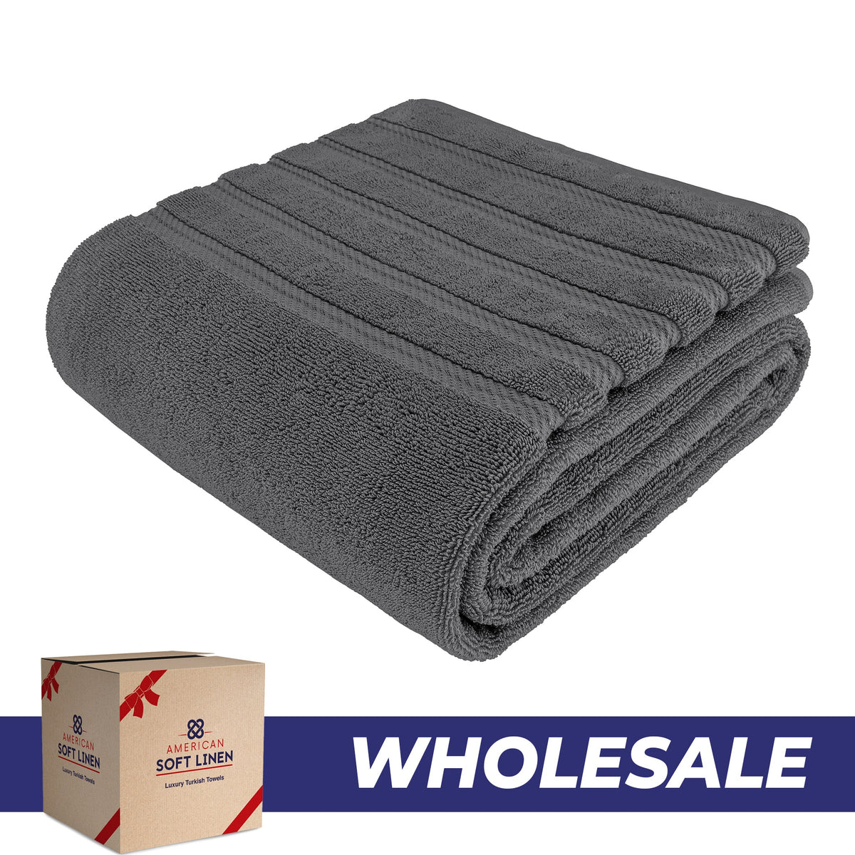 American Soft Linen 35x70 Cotton Bath Sheets – Jumbo, Soft & Absorbent Hotel-Quality Towels
