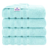 American Soft Linen 100% Cotton Turkish Towels for Bathroom, 4 Pack Bath Towel Set,  Super Soft, Extra Large Bath Towels