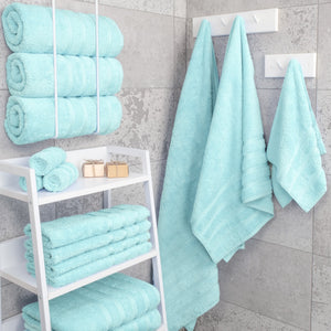 American Soft Linen 100% Cotton Turkish Towels for Bathroom, 4 Pack Bath Towel Set,  Super Soft, Extra Large Bath Towels