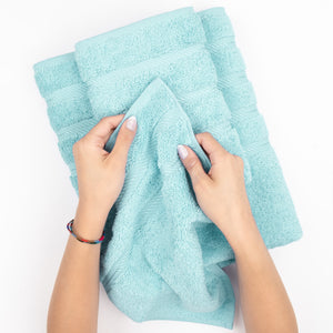American Soft Linen 100% Cotton Turkish Towels for Bathroom, 4 Pack Bath Towel Set,  Super Soft, Extra Large Bath Towels