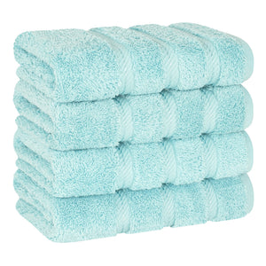 4 Piece 100% Cotton Turkish Towels, Hand Towel Set, Soft, Absorbent, Quick Dry - 28 Set Case Pack