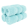 4 Piece 100% Cotton Softness, Elegance, Comfort Washcloth Turkish Towel Set