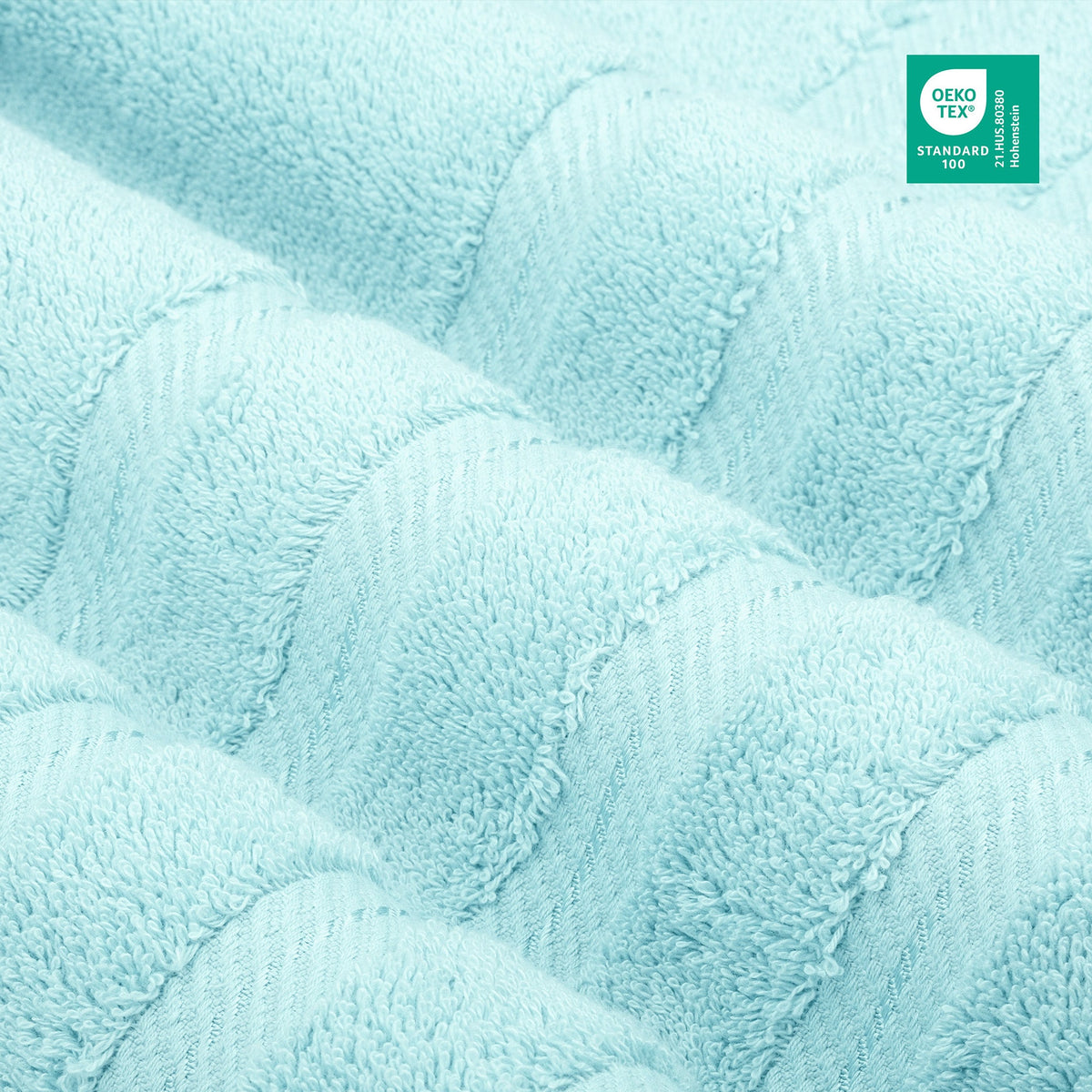 6 Piece 100% Cotton Turkish Bulk Bath Towels - Wholesale Premium Towel Sets - 10 Set Case Pack